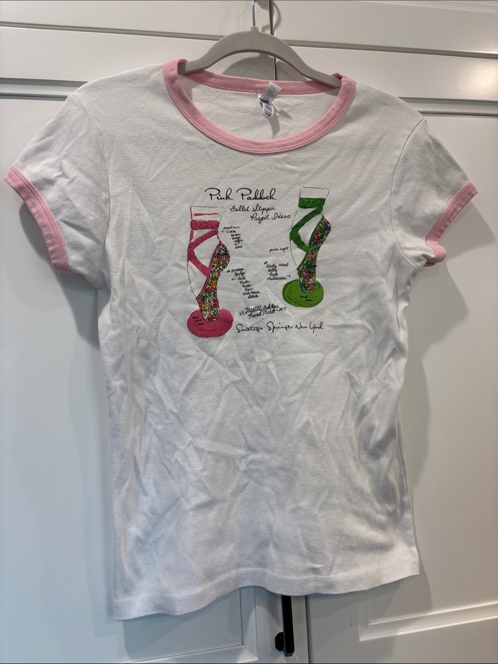 🩰 LILLY PULITZER PinK PaddocK Ballet Slippers’ Graphic Tee